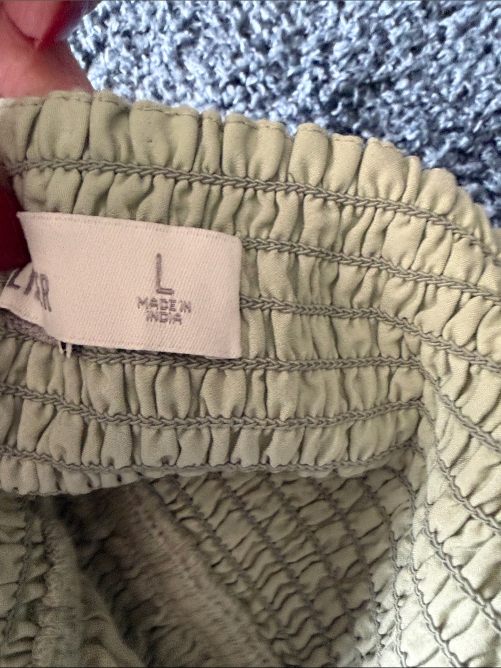 Hollister Sage Green Knit Peplum Camisole - Picture 9 of 9